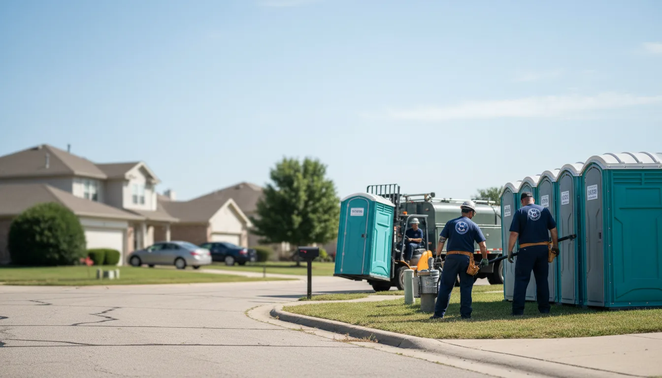 Porta Potty Rental in New Buffalo, PA near me